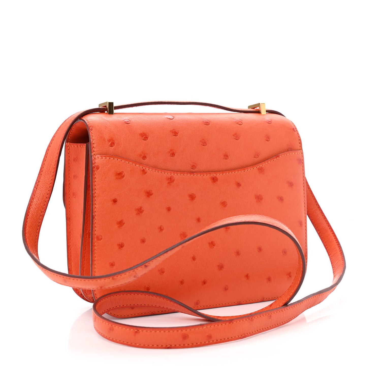 Ostrich Constance 18 Tangerine