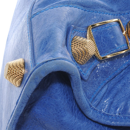 Balenciaga Agneau Giant 21 Gold Hardware Part Time Electric Bleu 6 of 12