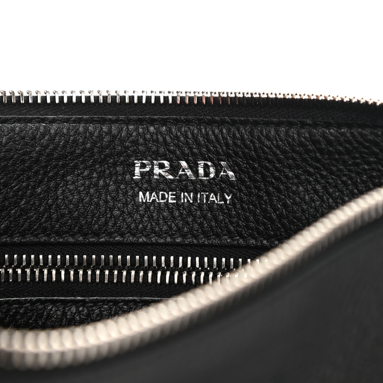 Prada Vitello Daino Crossbody Bag Black 6 of 10