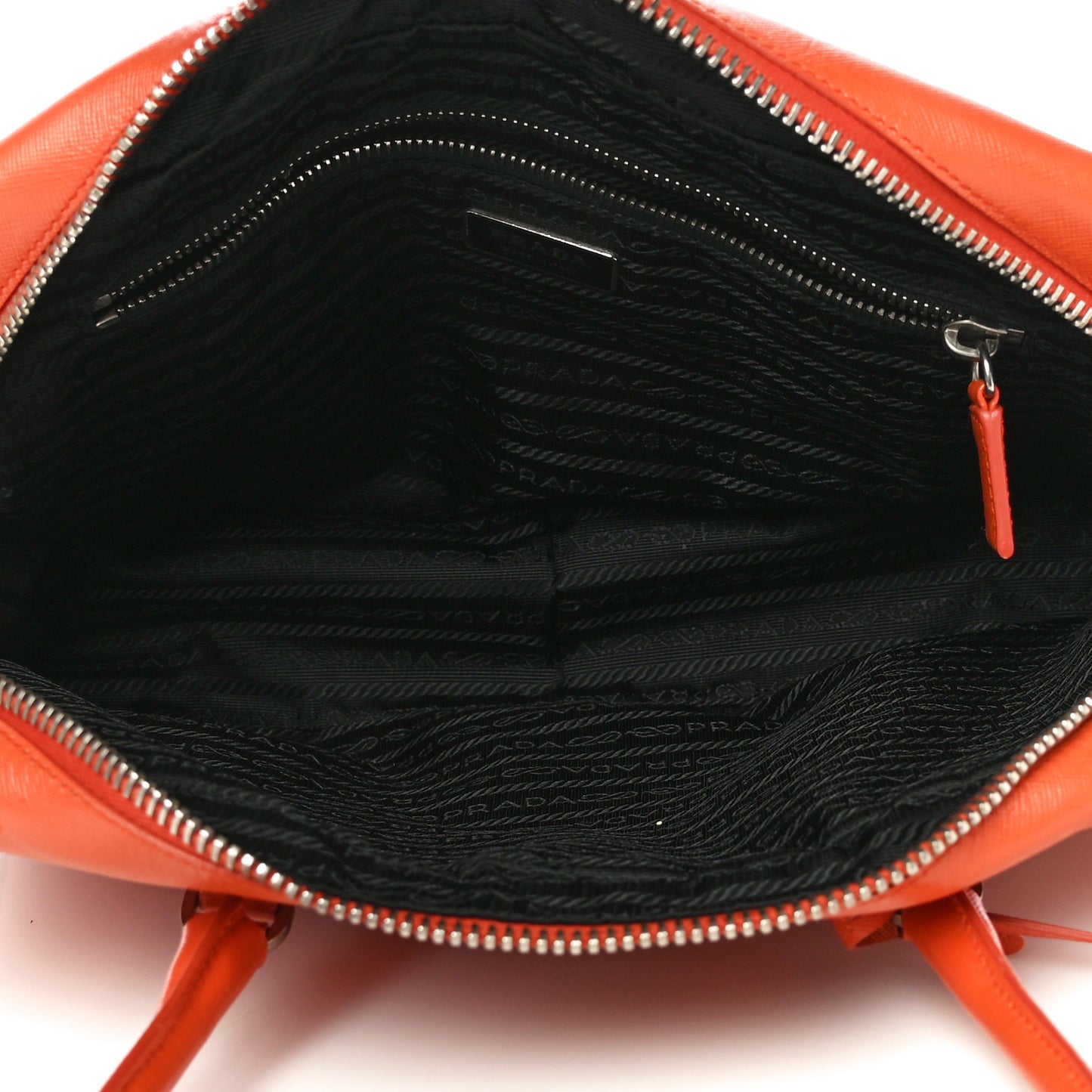 Saffiano Lux Bowler Fuoco