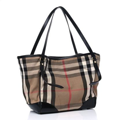 Burberry House Check Medium Canterbury Tote Black 2 of 13
