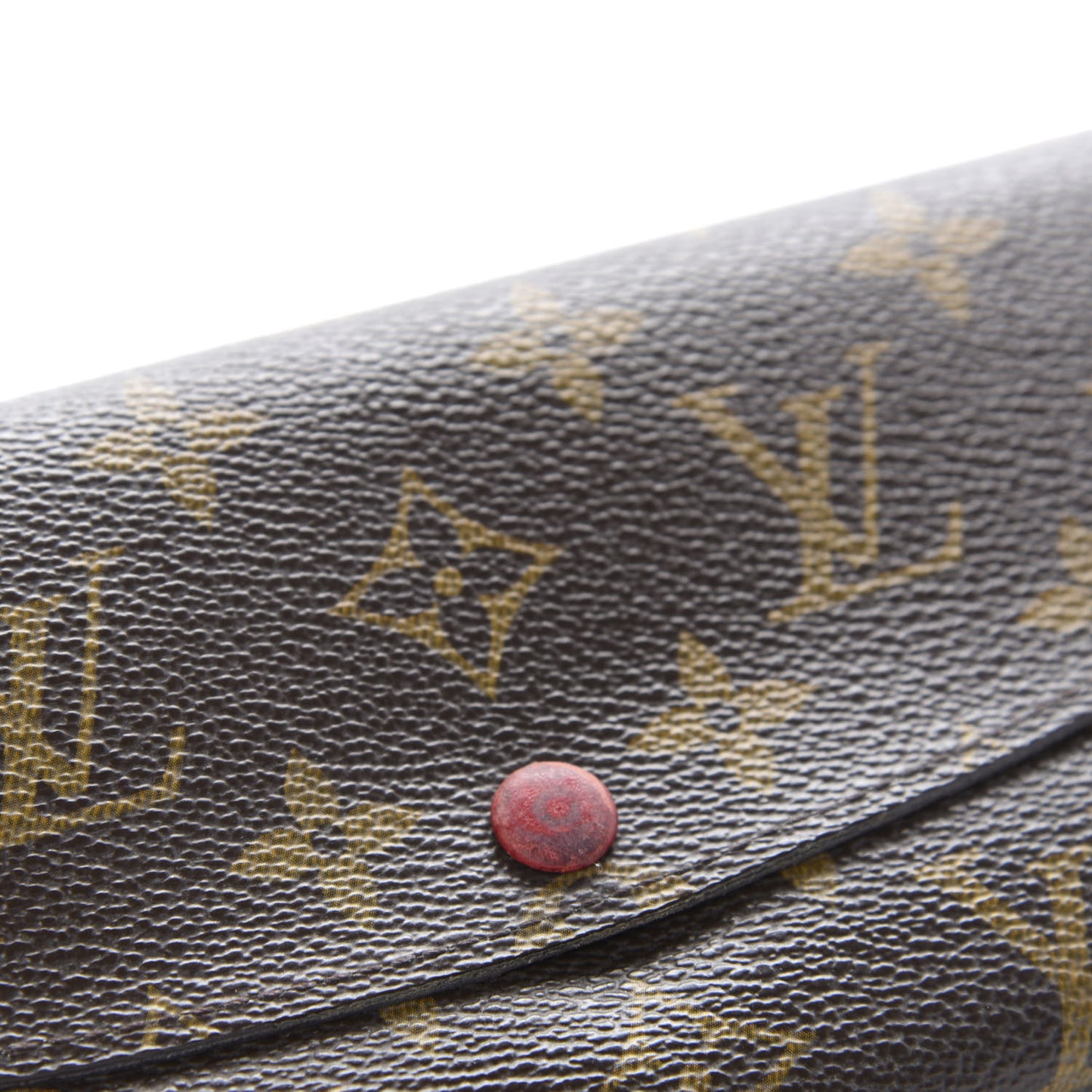 Monogram Emilie Wallet Red