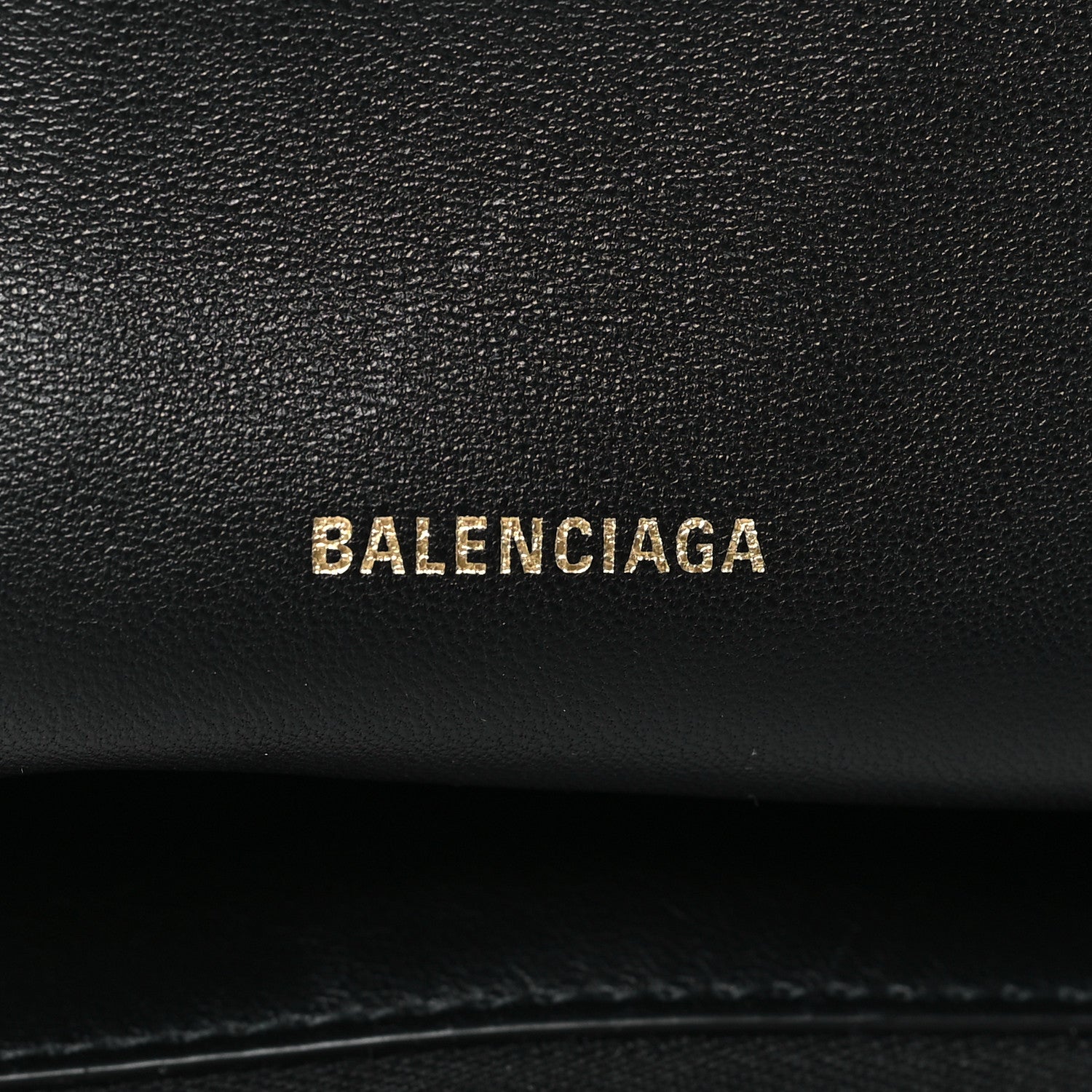 Balenciaga Crushed Calfskin Large Crush Chain Bag Black 6 of 8