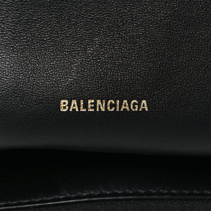 Balenciaga Crushed Calfskin Large Crush Chain Bag Black 6 of 8