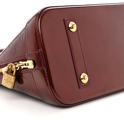 Louis Vuitton Vernis Alma PM Amarante 8 of 9