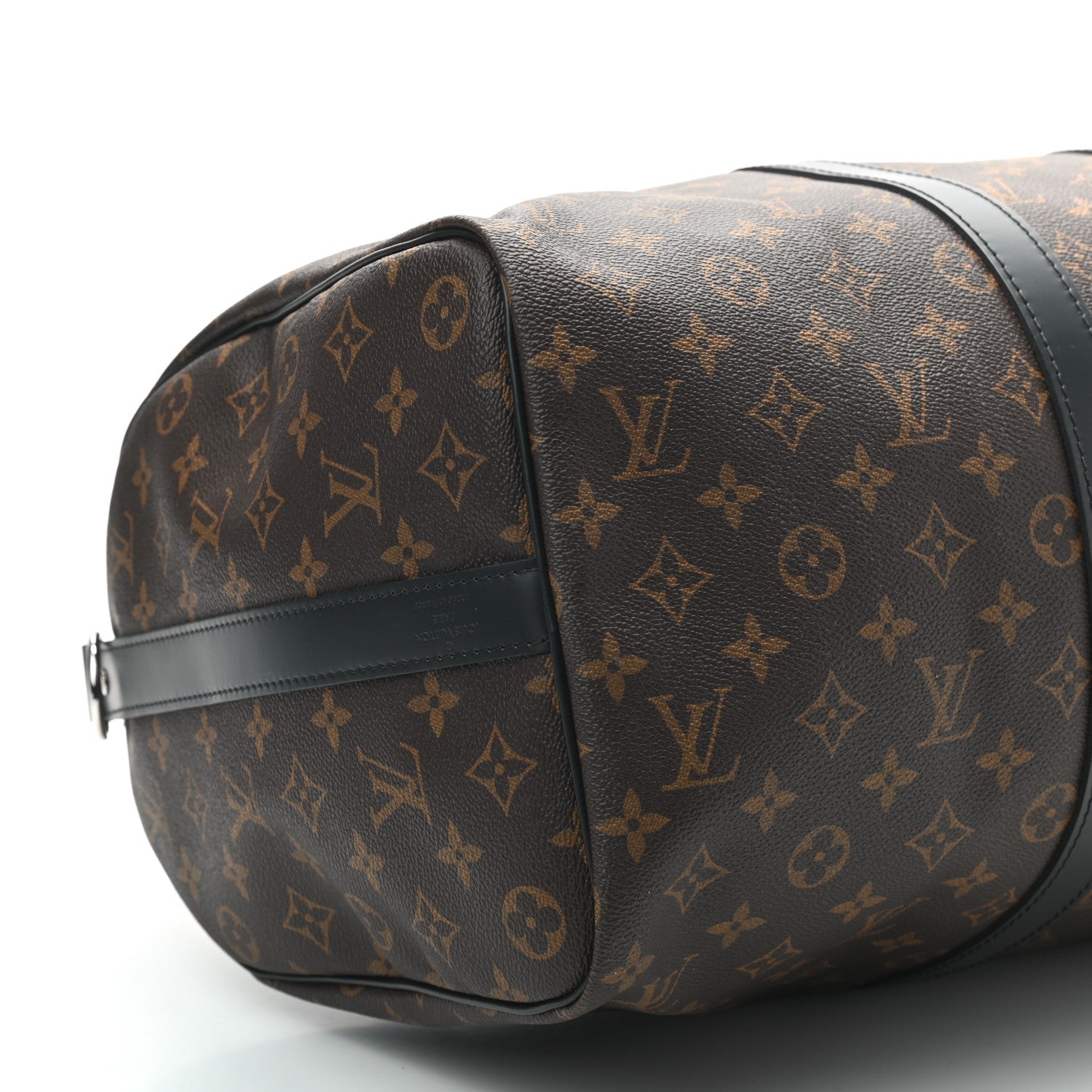 Louis Vuitton Monogram Macassar Keepall Bandouliere 45 7 of 9