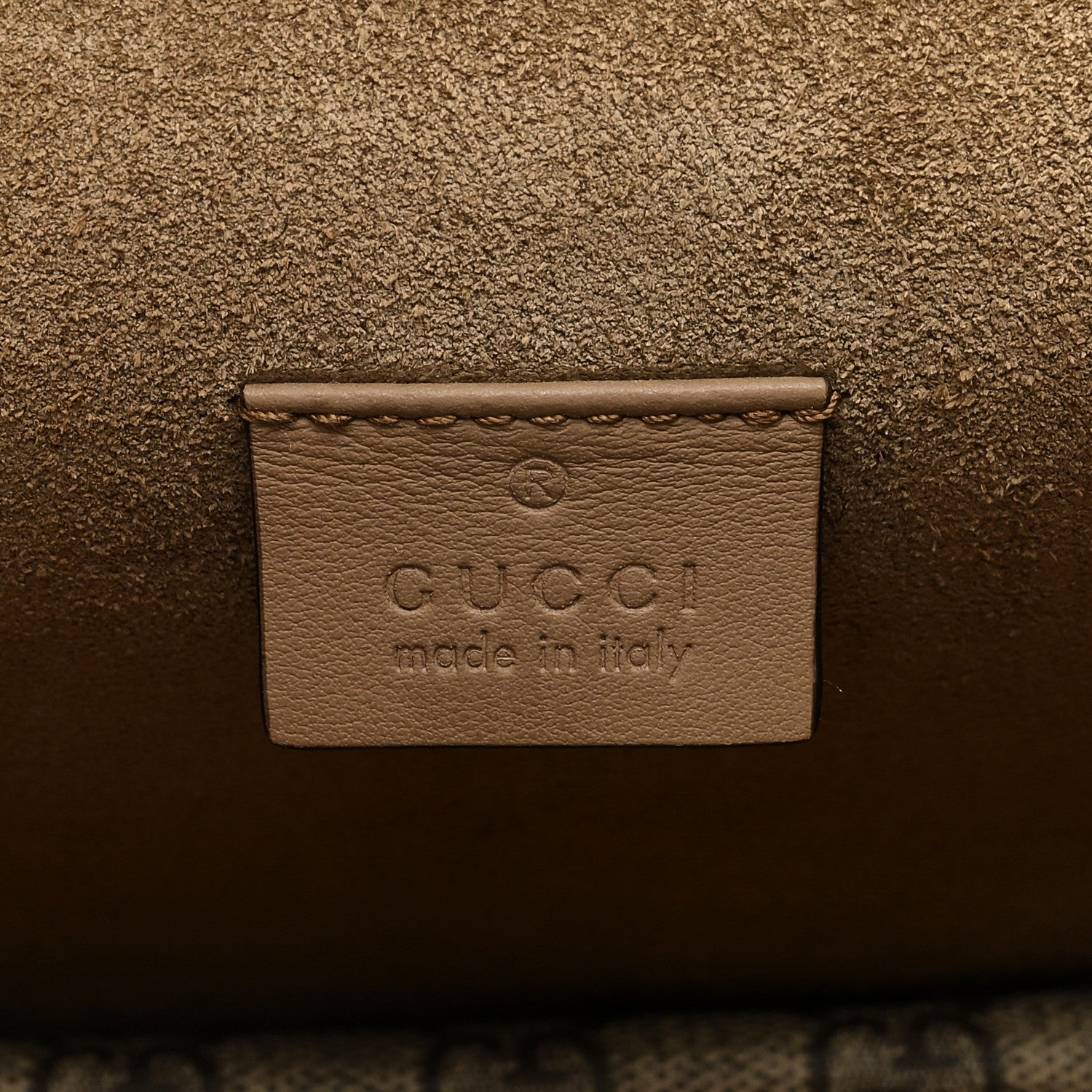 Gucci GG Supreme Monogram Small Dionysus Shoulder Bag Taupe 6 of 9
