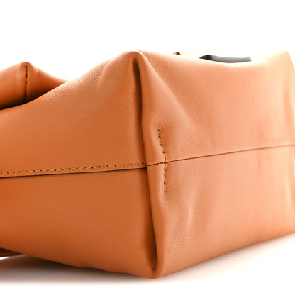 Fendi Shiny Nappa Small Mamma Baguette Burnt Orange 9 of 10