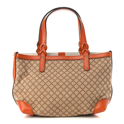 Gucci Diamante Small Craft Tote Orange 3 of 8