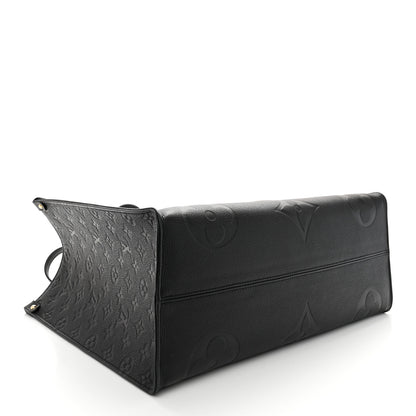 Louis Vuitton Empreinte Monogram Giant Onthego GM Black 4 of 9