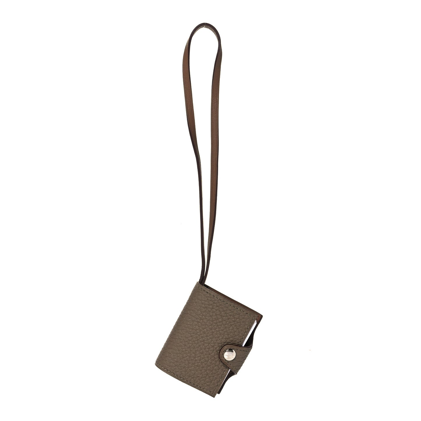 Togo Swift Ulysse Nano Bag Charm Etoupe Alezan