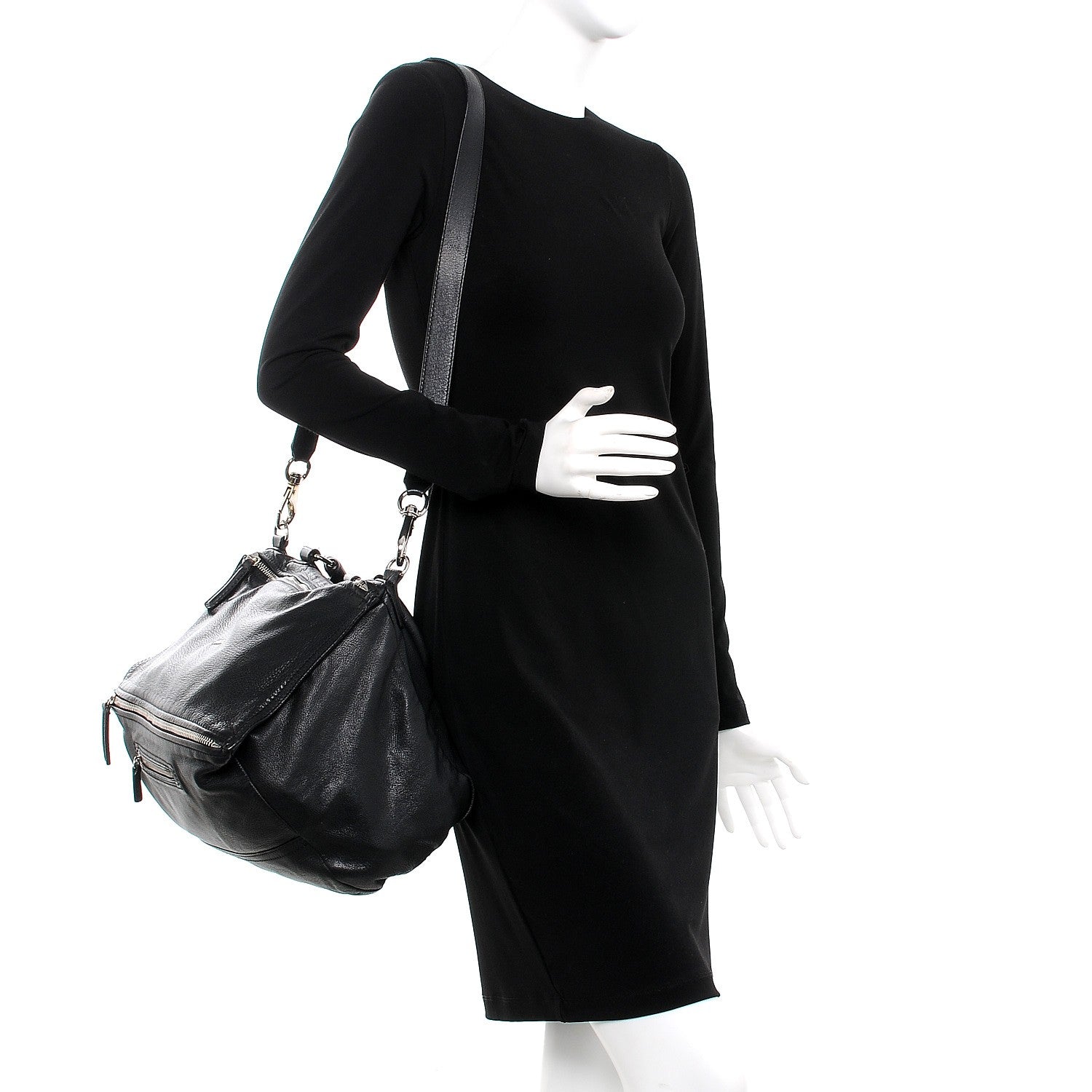 Givenchy Sugar Goatskin Large Pandora Black 2 of 13