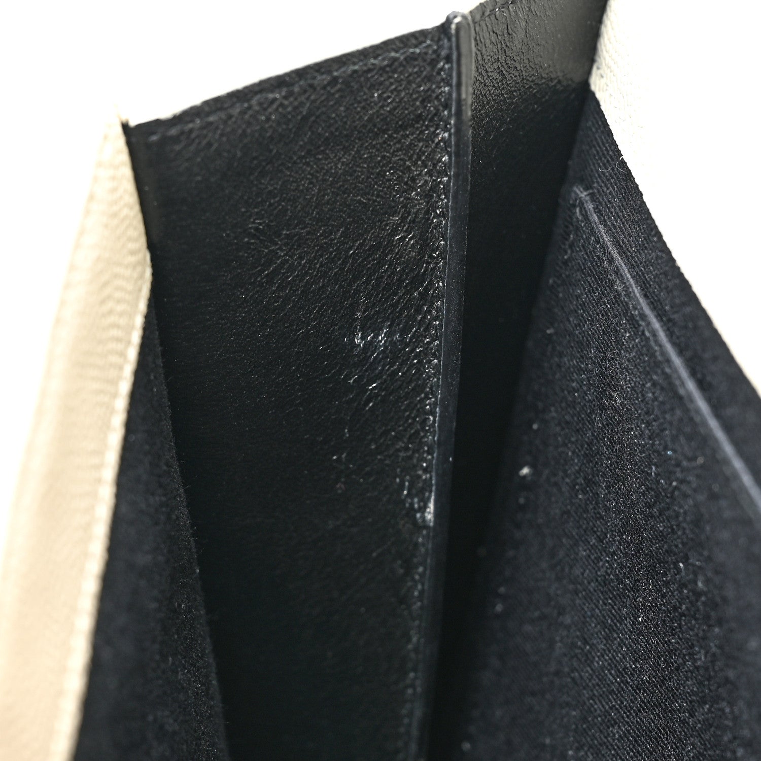 Saint Laurent Grain De Poudre Textured Mixed Matelasse Triquilt Monogram Clutch Blanc Vintage 11 of 17