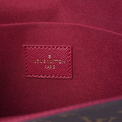 Louis Vuitton Monogram Pochette Felicie Chain Wallet Fuchsia 8 of 13