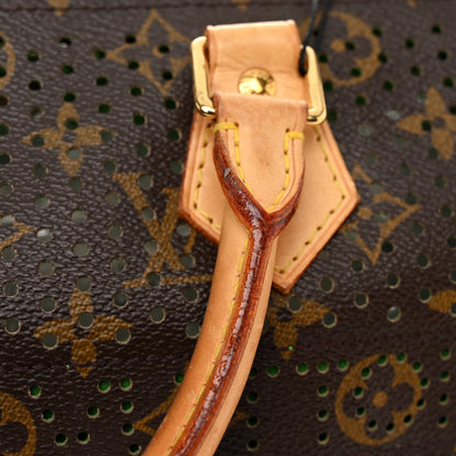 Louis Vuitton LOUIS VUITTON Monogram Perforated Speedy 30 Green 13 of 13