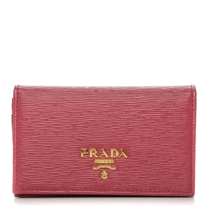 Prada Vitello Move Credit Card Holder Peonia 1 of 6