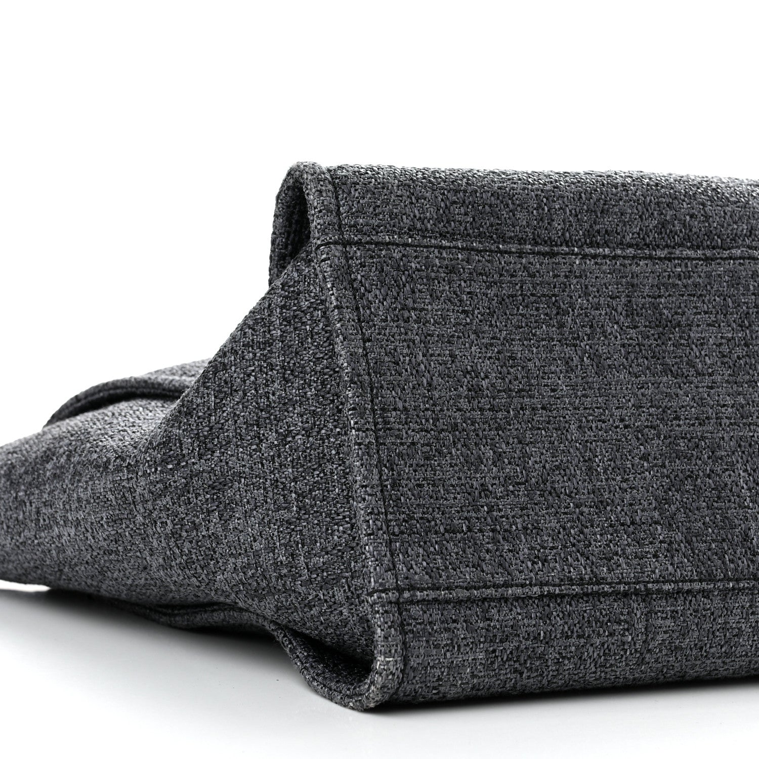 Chanel Lurex Boucle Medium Deauville Tote Black 8 of 9