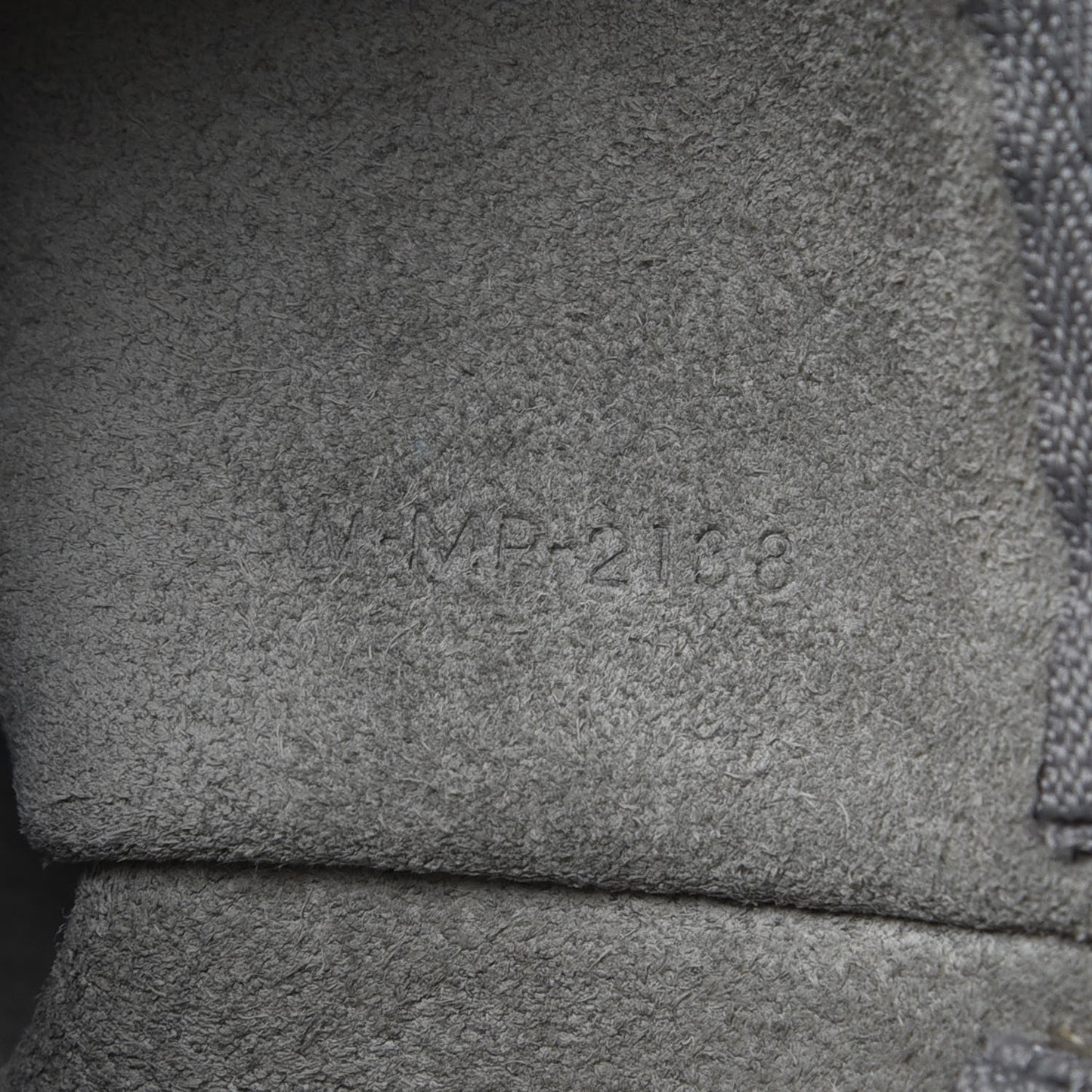 Supple Grained Calfskin Big Bag Bucket Grey