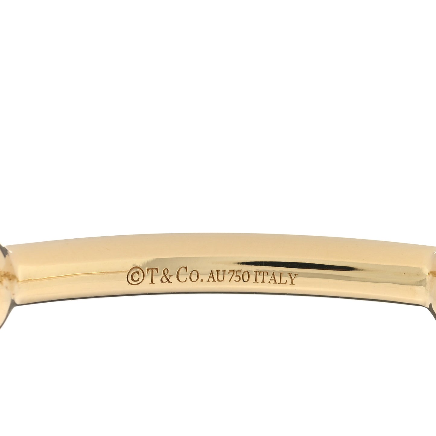 18K Yellow Gold Diamond Double Infinity Cuff Bracelet