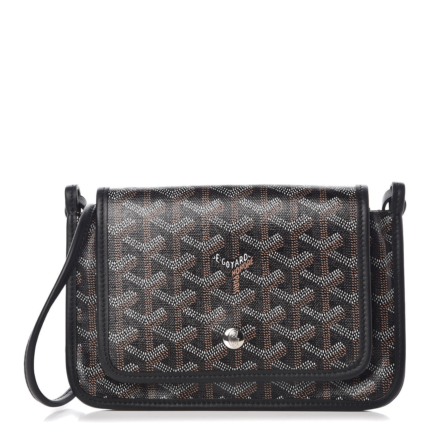Goyard Goyardine Plumet Wallet Clutch Black 1 of 7