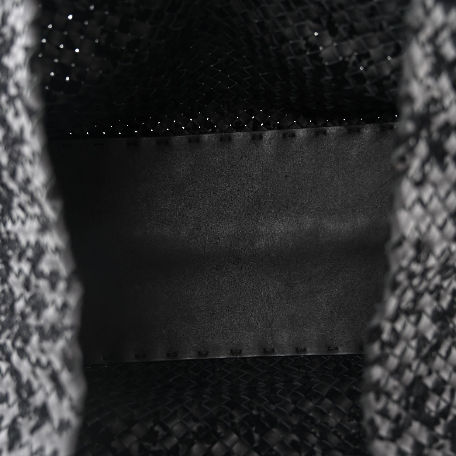 Bottega Veneta Nappa Velours Intrecciato Large Cabat Black 5 of 10