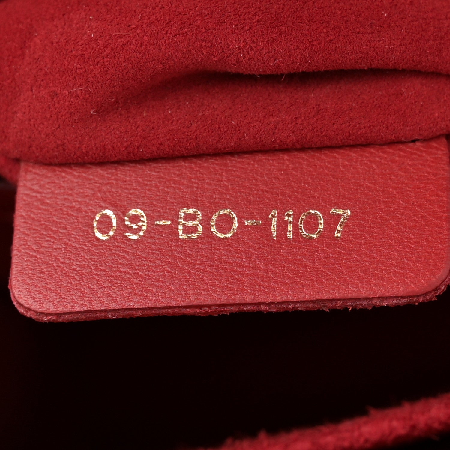 Christian Dior Calfskin Studded Medium Diorama Flap Bag Red 7 of 13
