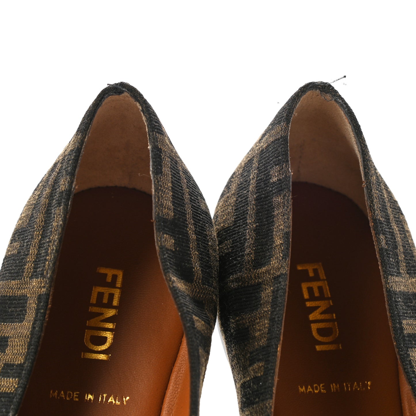 Zucca Ballerina Bow Flat 39.5 Tobacco Black