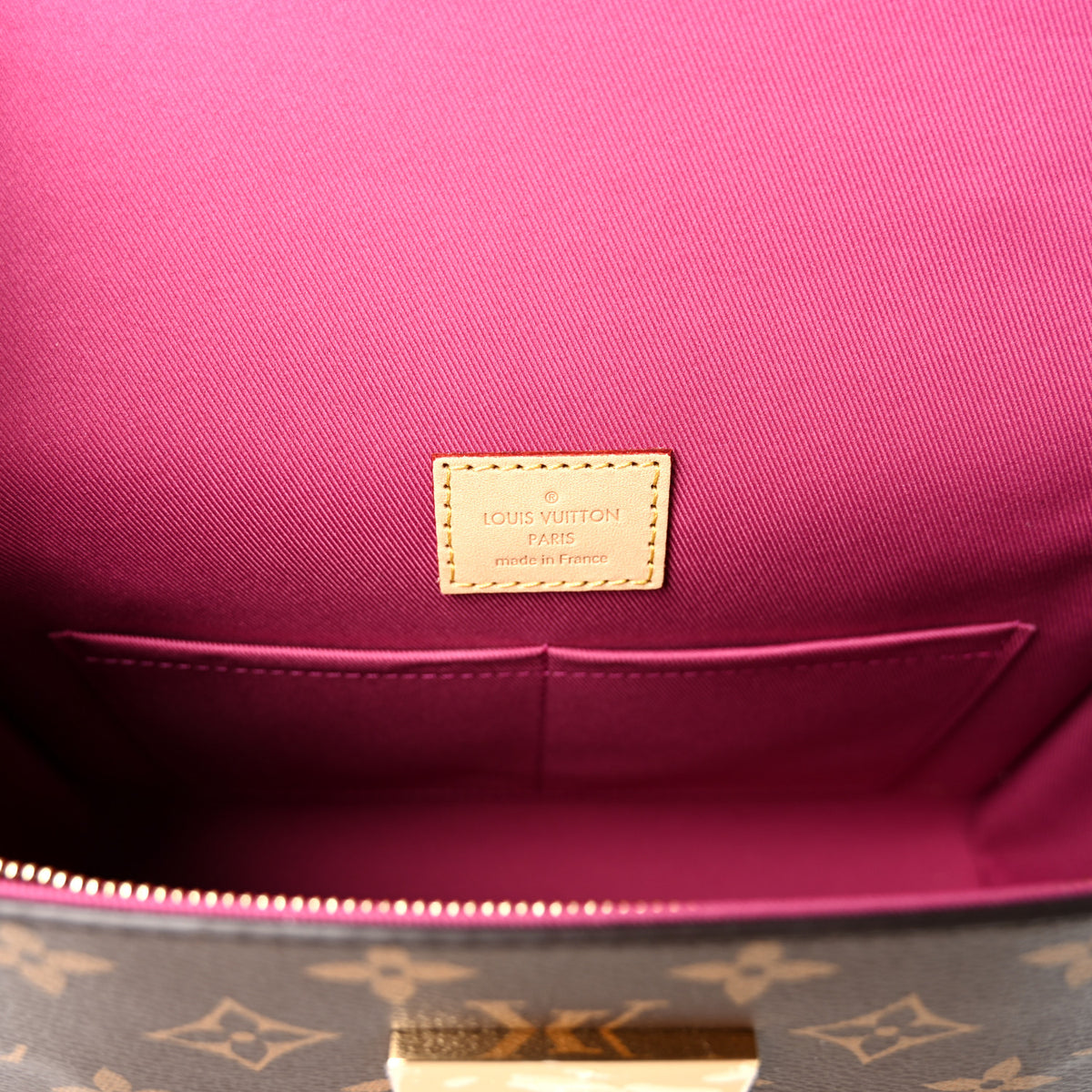 Louis Vuitton Monogram Cluny BB Bordeaux Fuchsia 6 of 9