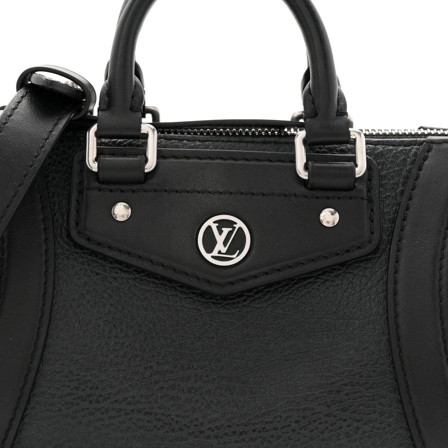 Calfskin Nano Biker Black