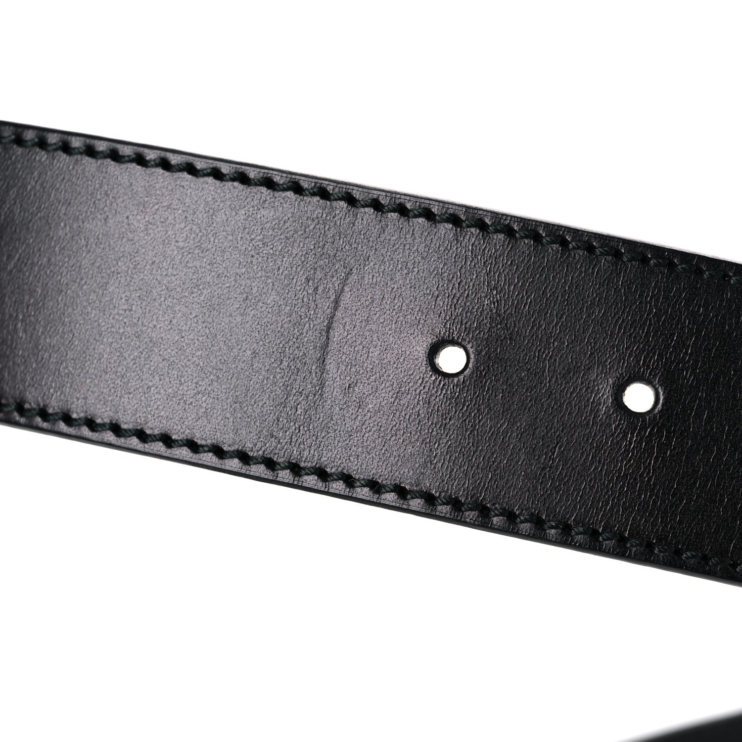 Gucci Calfskin Interlocking G 40mm Belt 80 32 Black 6 of 6