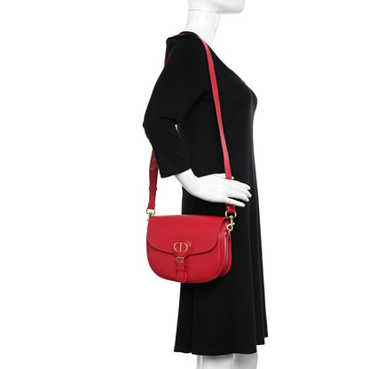Christian Dior Box Calfskin Medium Bobby Flap Raspberry 2 of 10