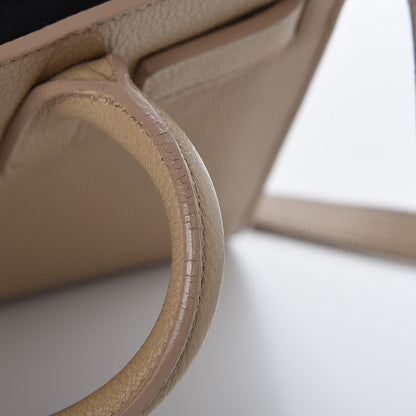 Saint Laurent Grained Calfskin Nano Sac De Jour Dark Beige 10 of 13