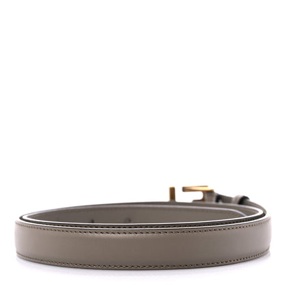 Fendi Vitello King FF 2CM Belt 90 36 Grey 2 of 6