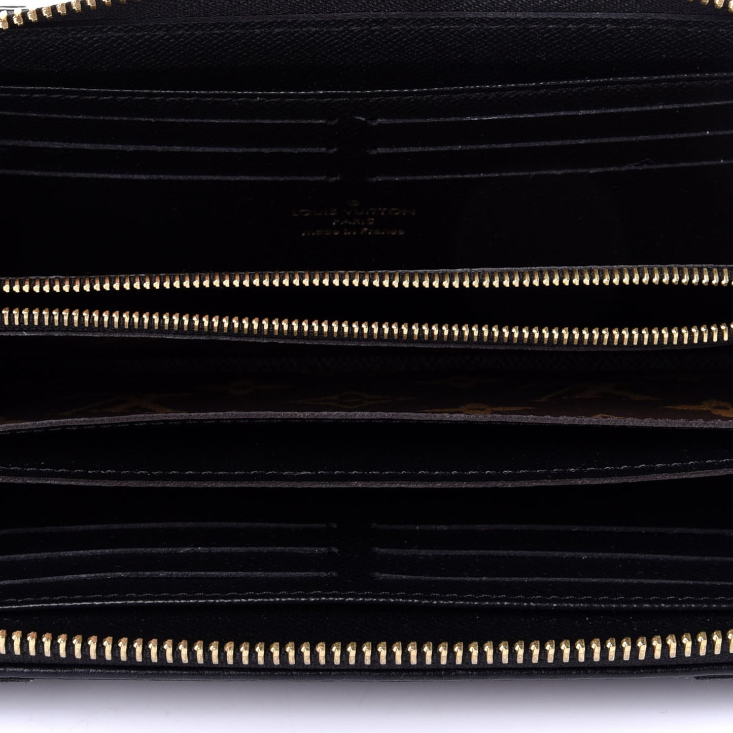 Monogram Zippy Retiro Wallet Black