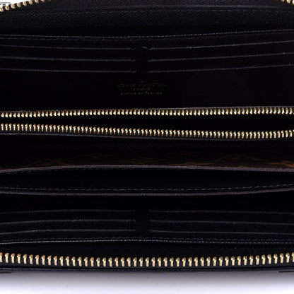 Louis Vuitton Monogram Zippy Retiro Wallet Black 4 of 5