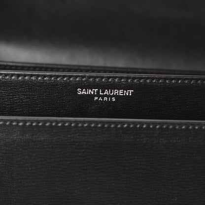 Saint Laurent Calfskin Medium Monogram Sunset Black 9 of 11