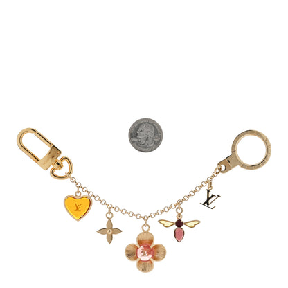 Louis Vuitton Bee Flower Chain Key Charm 2 of 5
