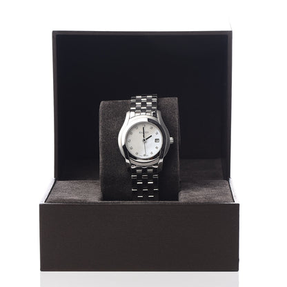 Gucci Stainless Steel Diamond Mother of Pearl 27mm 5500L Quartz Watch 7 of 7
