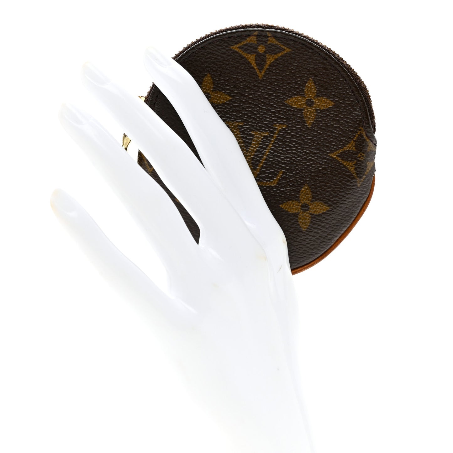 Monogram Round Coin Purse