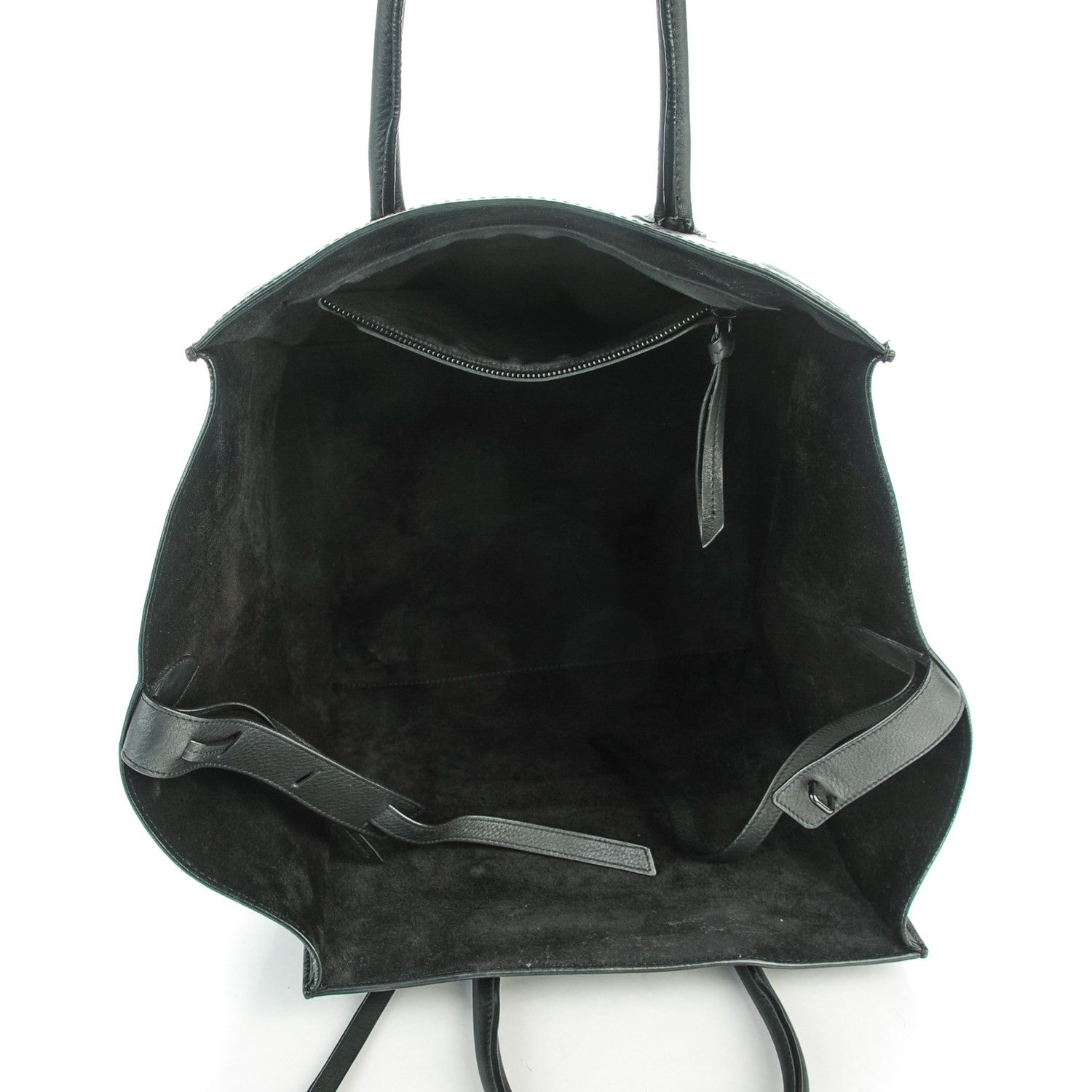 Celine Supple Calfskin Medium Phantom Luggage Black 5 of 9