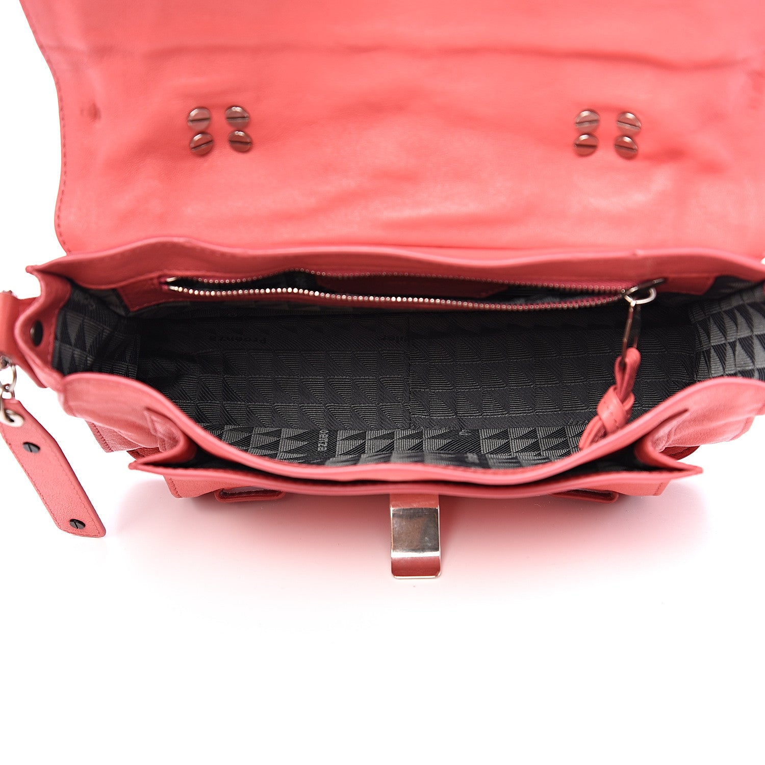 Proenza Schouler Lambskin Tiny PS1 Satchel Hibiscus 4 of 11