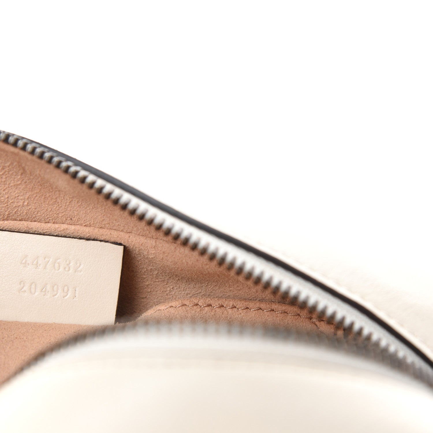 Gucci Calfskin Matelasse Small GG Marmont Chain Shoulder Bag White 12 of 13