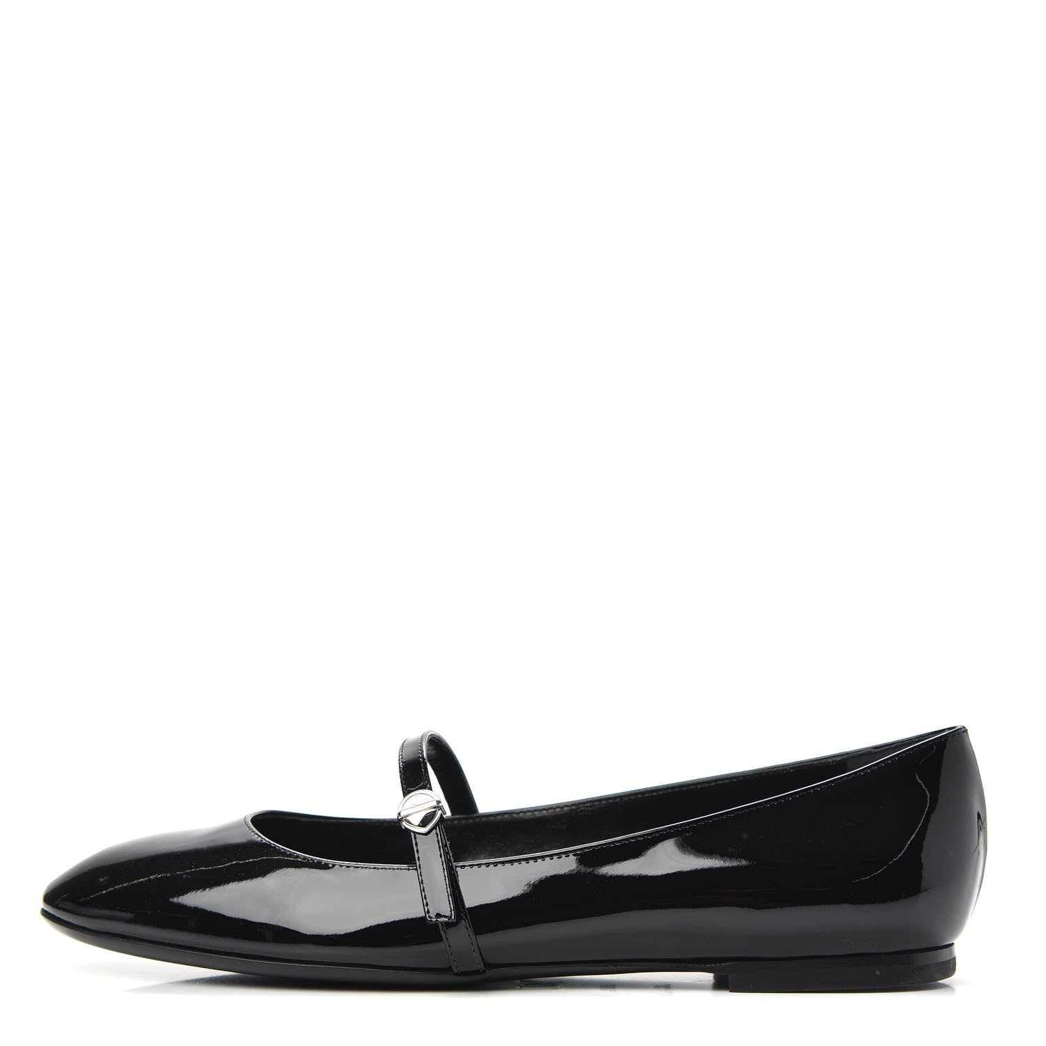 Louis Vuitton Patent Uniformes Ballet Flats 38.5 Black 1 of 8
