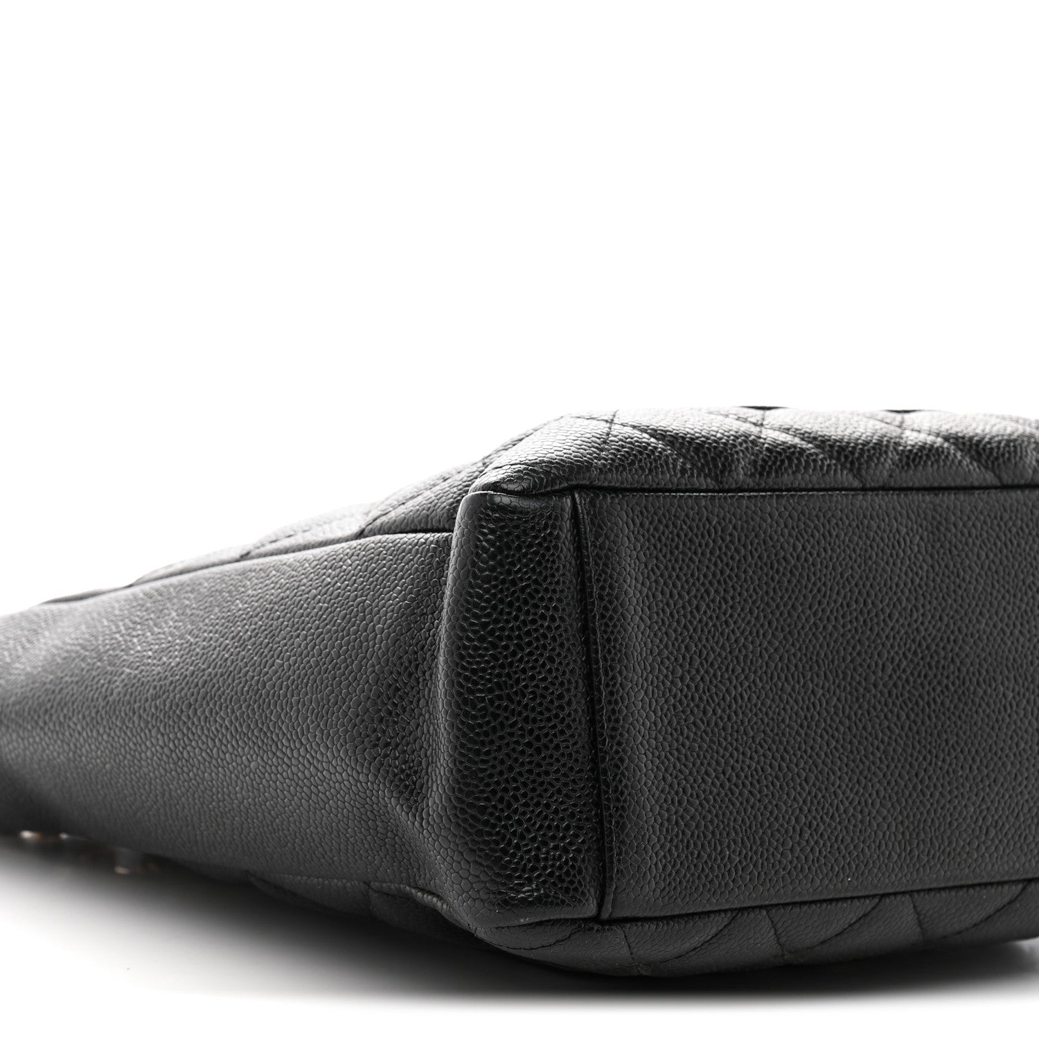Chanel Caviar Quilted Petit Shopping Tote PST Black 9 of 14