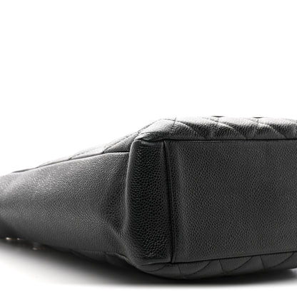 Chanel Caviar Quilted Petit Shopping Tote PST Black 9 of 14