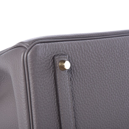 Hermes Togo Birkin 35 Etain 36 of 37