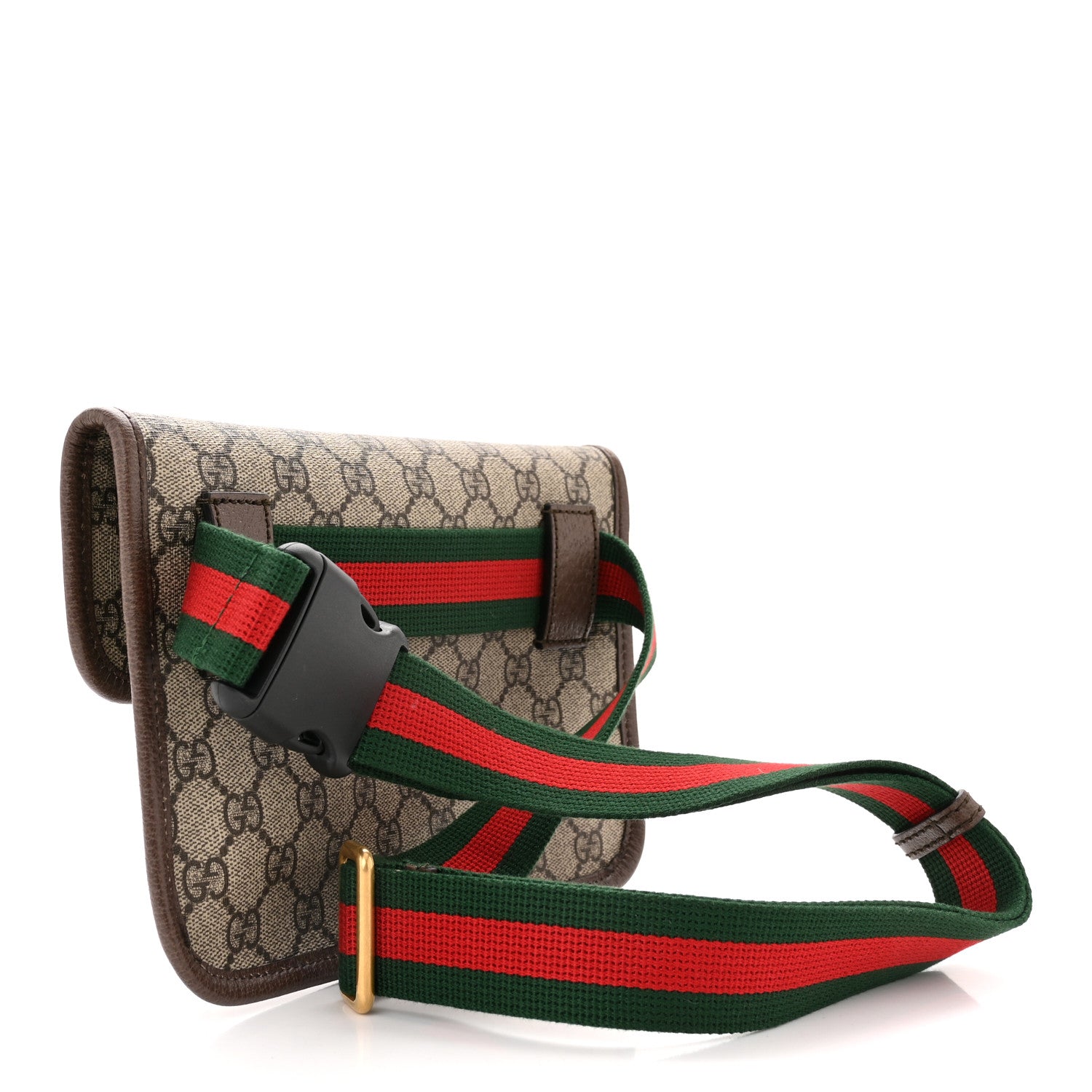 Gucci GG Supreme Monogram Neo Vintage Web Belt Bag Brown 2 of 10