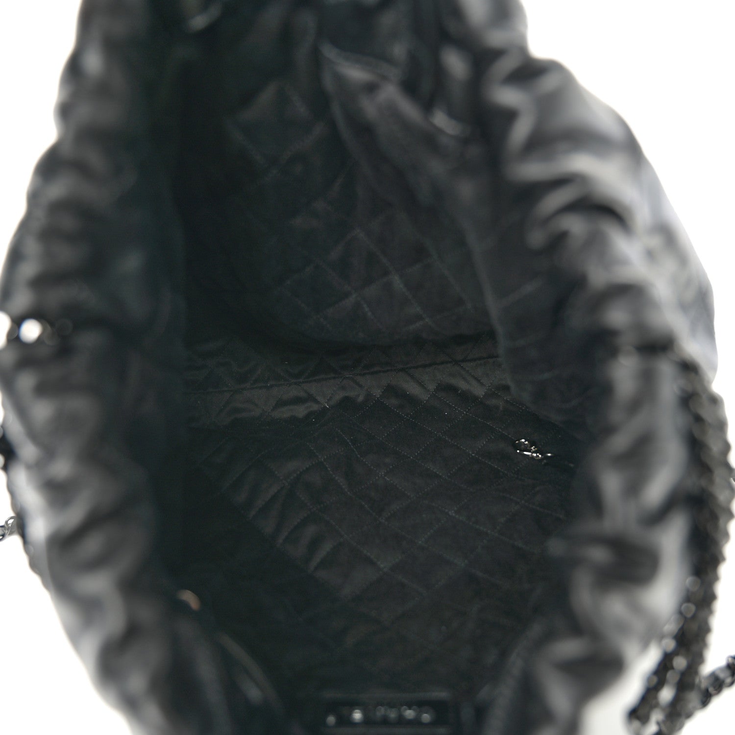 Chanel Shiny Calfskin Quilted Chanel 22 Backpack So Black 5 of 11