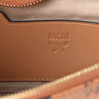 MCM Visetos Stark Belt Bag Cognac 6 of 11