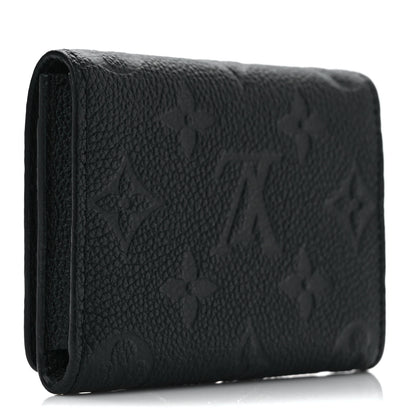 Louis Vuitton Empreinte Business Card Holder Black 3 of 7
